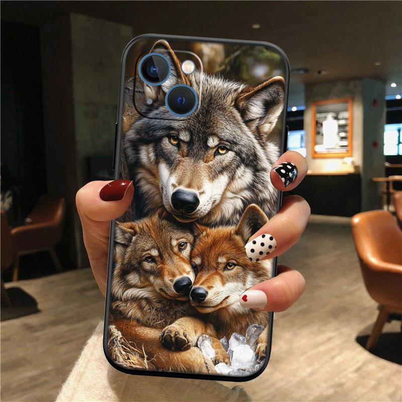 Animal Wolf Shell Phone Case for Samsung Galaxy S20 S21 S22 Ultra FE Plus A21S A22 A24 A25 A26 A30 A30S A31