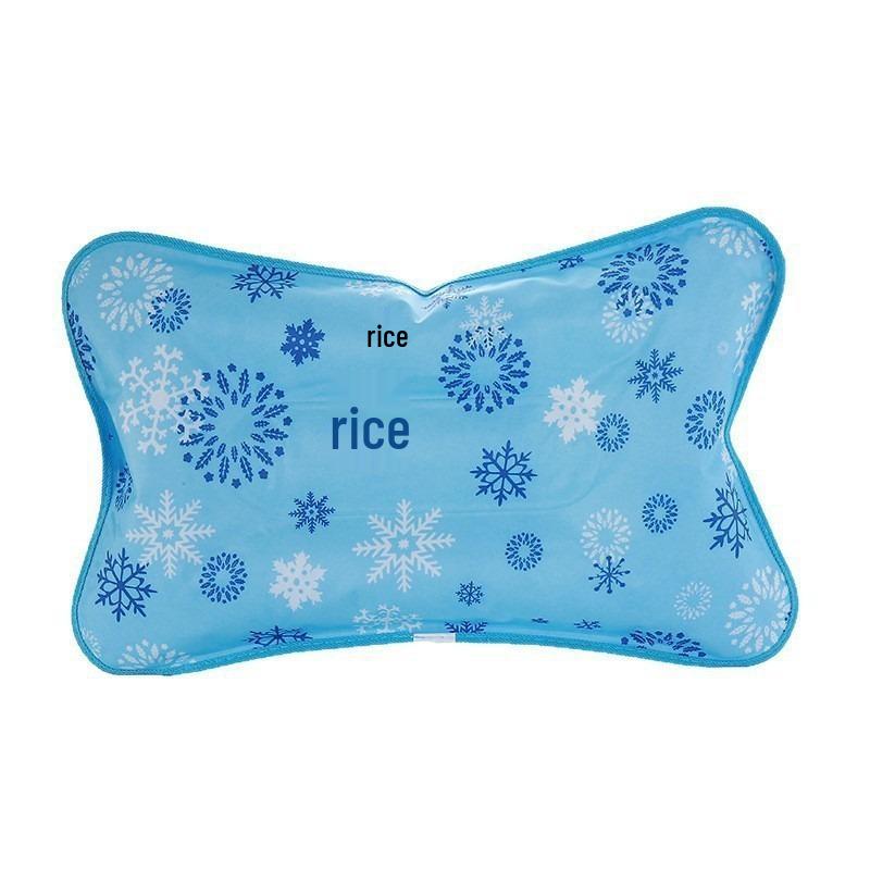 Cooling Inflatable Pillow with Ice Crystals for All Ages