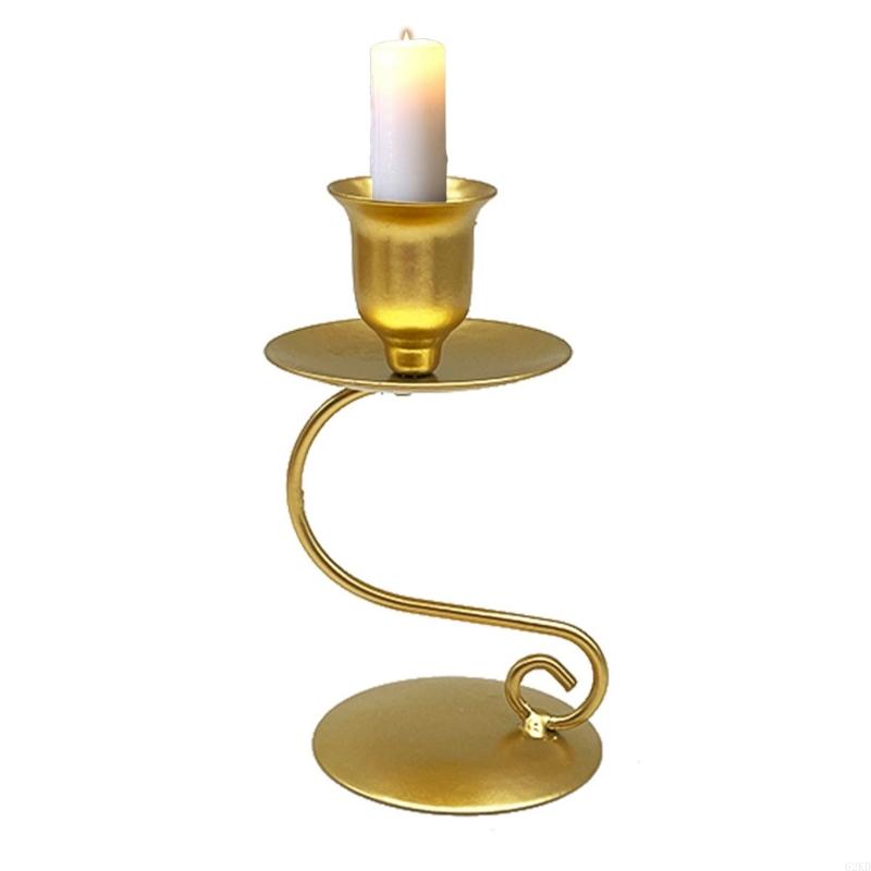 62KD Iron Holder Wrought Iron Taper Holder Wedding Decors