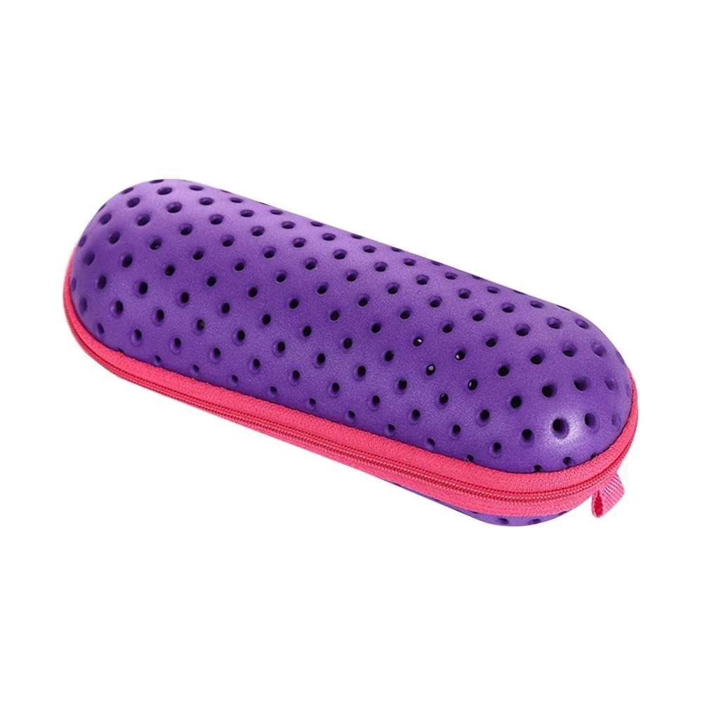 EVA Schwimmbrillen Aufbewahrungsbox Schutzhülle Weiche Brillenbox Schwimmausrüstung Atmungsaktiver Augenschutz Studenten