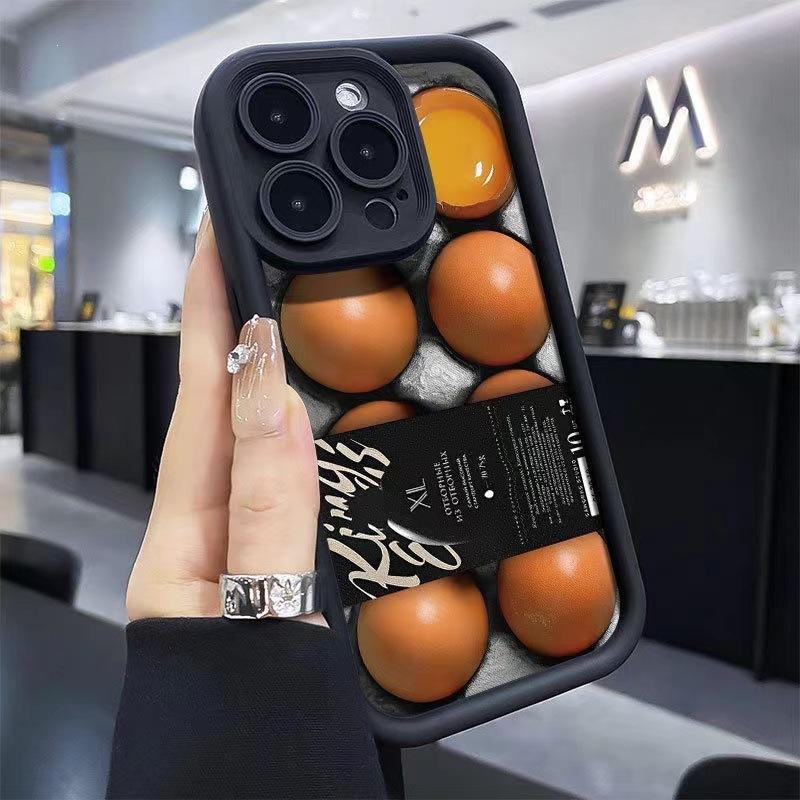 All-inclusive lens egg carton for Apple 16 mobile phone case iphone14promax protective case 13 soft case 12 new