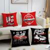F-Fords Super Car Pillow Case For Sofa Bedside Table Bedroom Backrest Living Office Cushion Printed Square Multiple