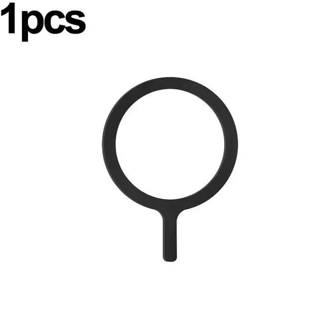 

Универсальная магнитная наклейка, магнитное кольцо-адаптер, подходит для беспроводной зарядки Magsafe IPhone, круглое металлическое кольцо-пластина для сотового телефона