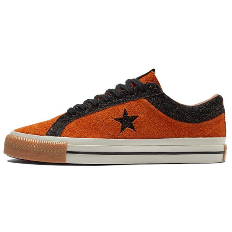 

Converse One Star Серия Водяной Тигр на Новый год Нескользящие Прочные Низкие Кеды Унисекс кроссовки Закат-Оранжевый 173200C 36