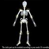Halloween Horror leuchtende Skelett Ornamente Bar KTV Szene Anhänger Dekorationen