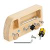 Montessori Wooden Nut Combination Educational Toy Set for Kids - Busy Board with Disassembly and Assembly Screw Tasks