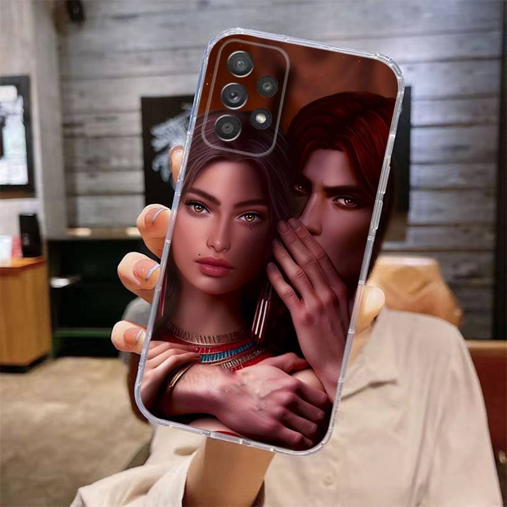 

Чехол для телефона Game R-Romance C-Club для Samsung Galaxy A,71,70,52,51,40,31,50,50S,30S,21S,12,10,Note20ultra Прозрачная крышка samsunga50