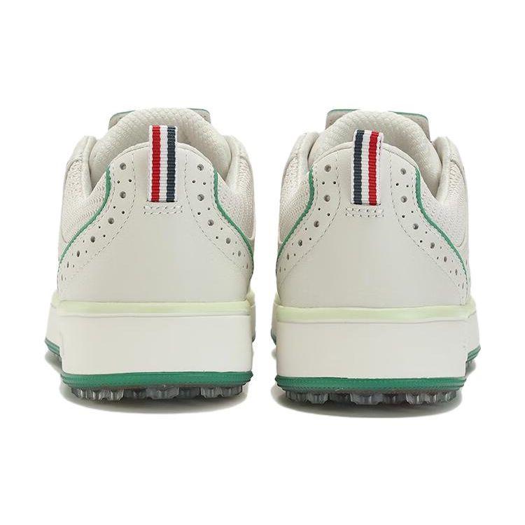 Fila GF Derby Sports Shock Absorbing Low Top Golf Shoes Women Sneaker White Green A12W331703FBJ