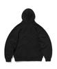 Suade Normal Hood Zip Up [Black]