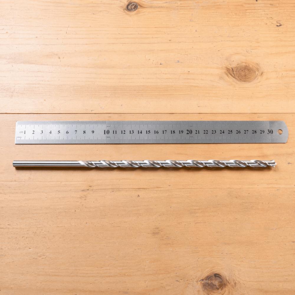 2pcs/5pcs 200mm Length Extra Long Drill Bits 5mm Diameter Straight Shank Drill Bits  For Woodwork