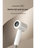 High-Power Ionic Hair Dryer: Leafless Design, Fast-Drying, Suitable for Home and Salon.