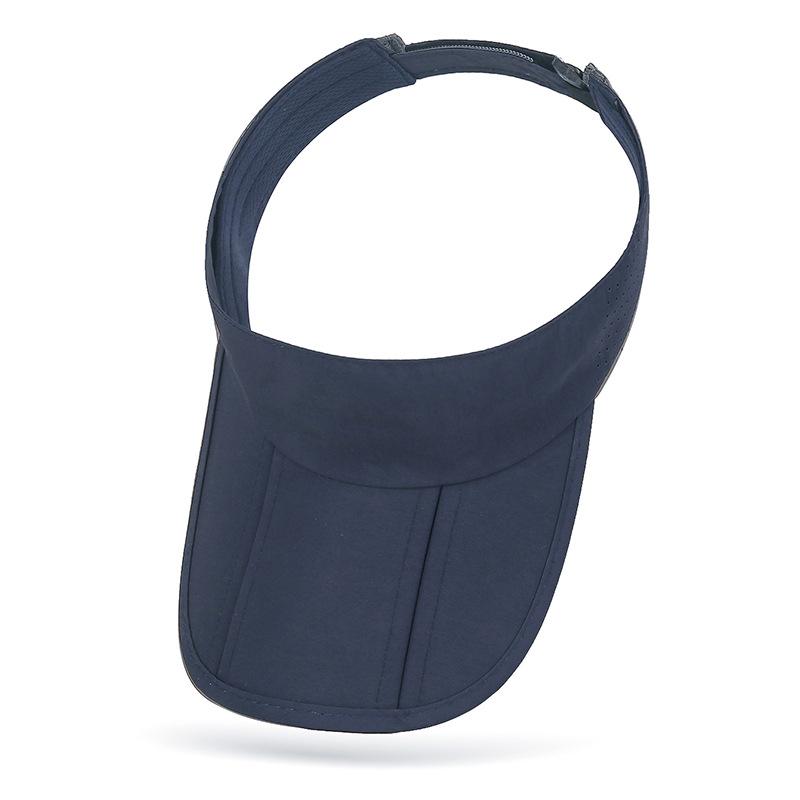 Summer Foldable Breathable Curved Eaves Quick-Drying Empty Cap
