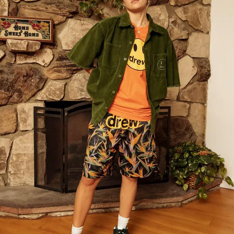 Drew House Mascot T-shirt 'Orange' Men's DR-FW20-94