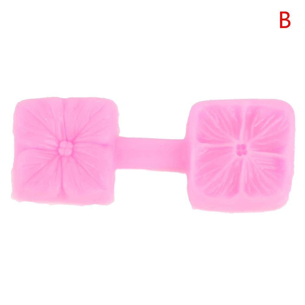 

3D Flower Silicone Mold Fondant Cake Decorating Tools Bakeware Kitchen Supplies B