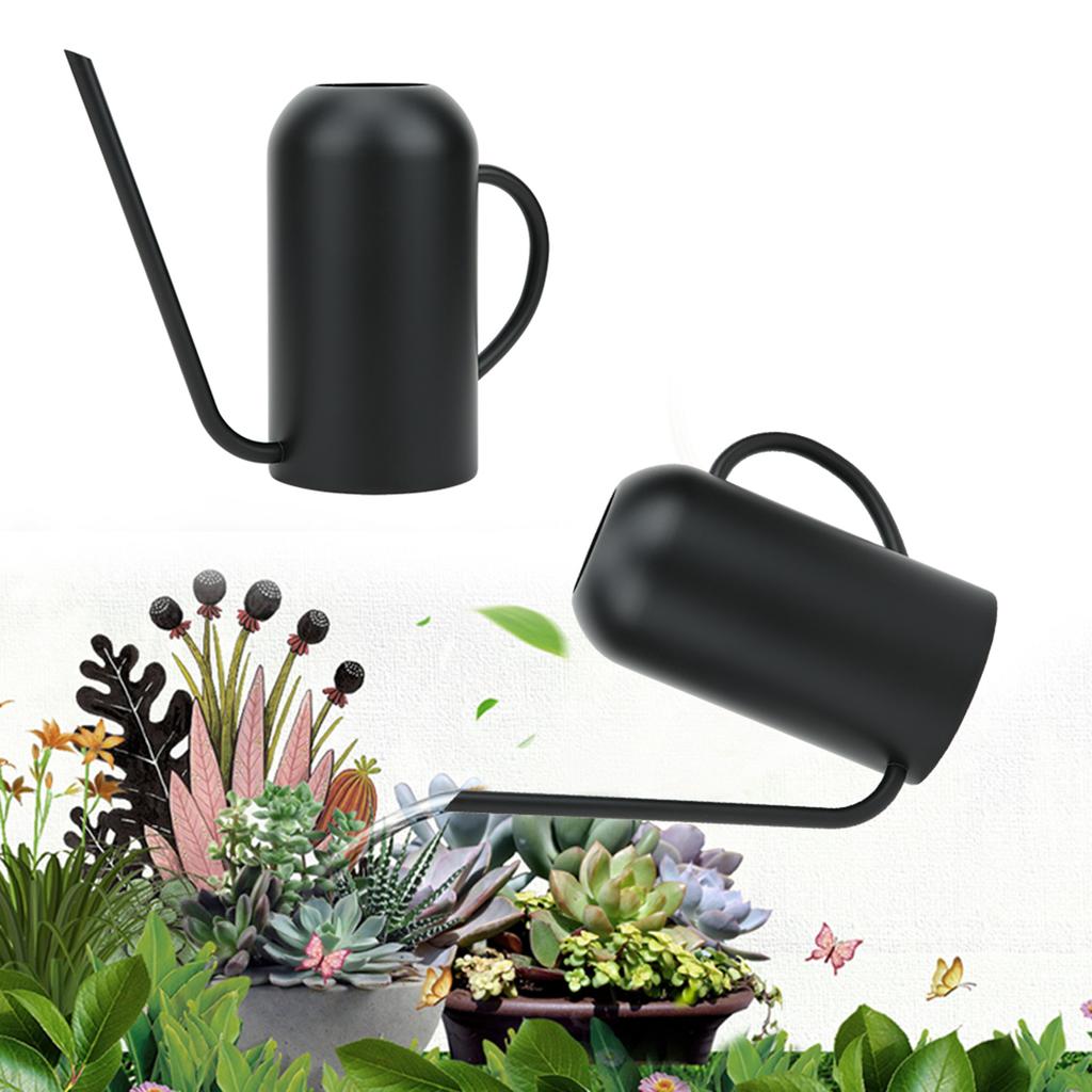 1.5L Stainless Steel Long Spout Watering Can Pot for Garden Flowers Plants Bonsai Irrigation Tool