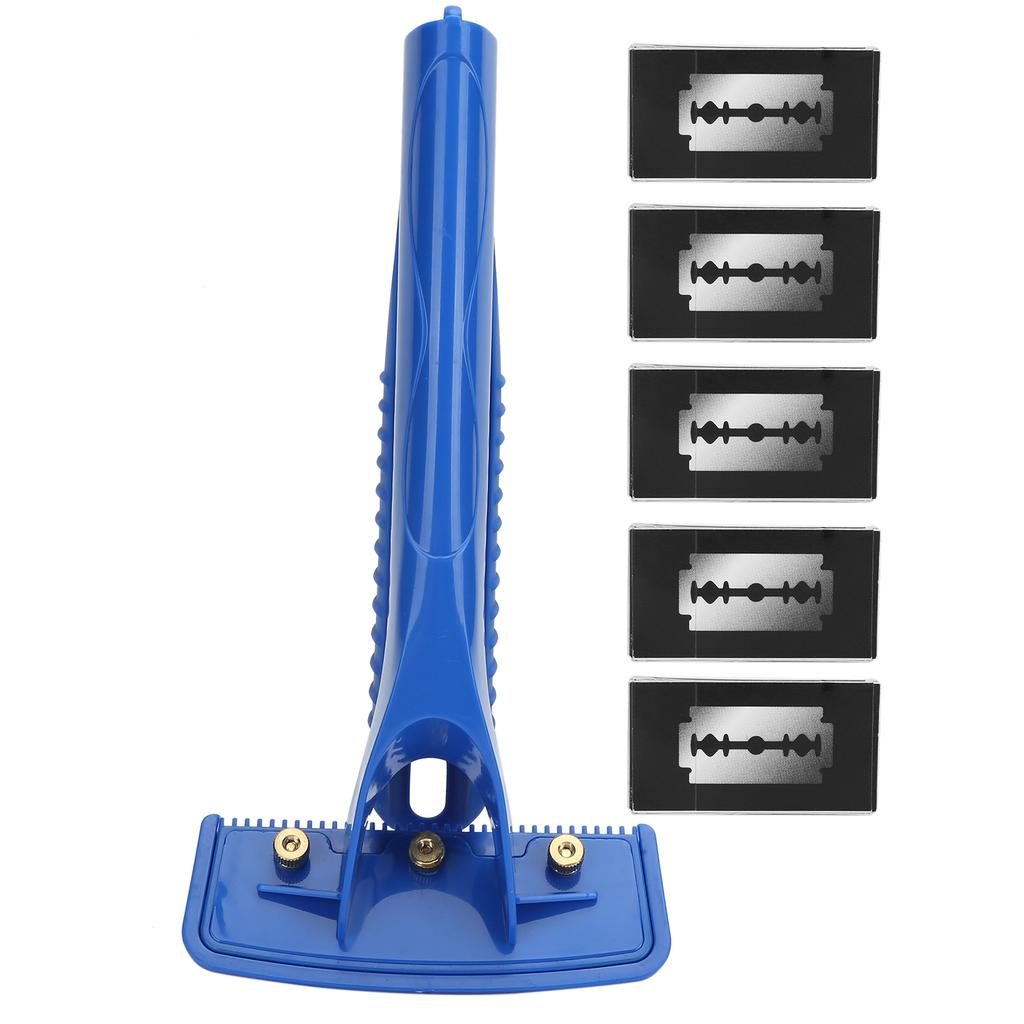 Men"s Foldable Back Hair Shaver Safety Body Hair Razor Plastic Back Hair Removal Tool
