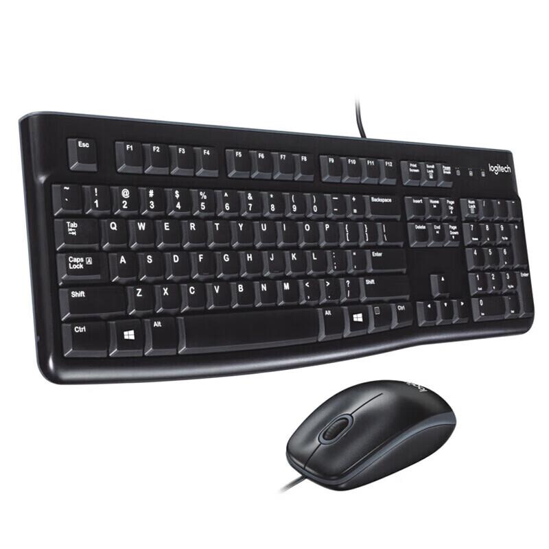 Logitech MK120 Wired Office Keyboard and Mouse Combo