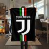 1PC Juventus Football Club Patterned Flannel Blanket Suitable For All Seasons for Home Decor Warmth and Comfort Gifts Holiday Present