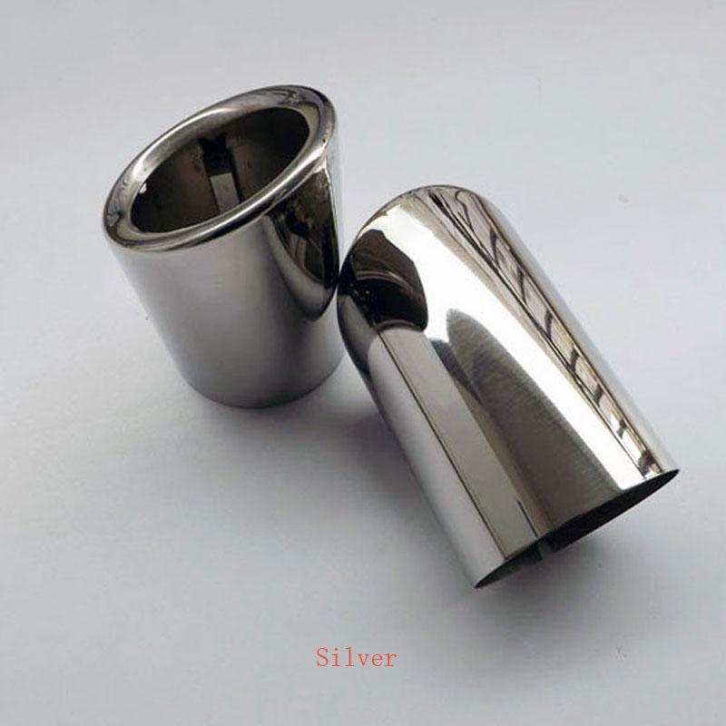 Exhaust Tip Tail Pipe Muffler for Mazda CX-3 Cx 3 Cx3 2015 2016 2017 2018  Stainless Steel Car Accessories 2 Pcs