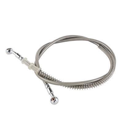 39cm-140cm Motorcycle Brake Oil Hose Brake Line Universal Motorbike Stainless Steel Braided Pipeline Latiguillo Freno Moto