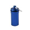 Portable Waterproof Aluminum Alloy Pill Box - Travel Size