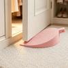 3D Printed Door Holder Leaf Shaped Stopper Wedge, Non-Slip Wind?Resistant Stop, Easy Storage Silent Anti?Collision Jam for Home Office Decor