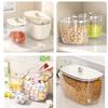 1PCS Toy Storage Jar Household Transparent Children's Plastic Block Storage Jar Storage Box Organising Seal Jar