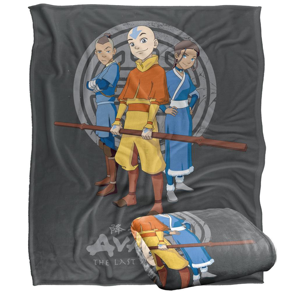 Avatar: The Last Airbender Silky Team Supersoft Blanket