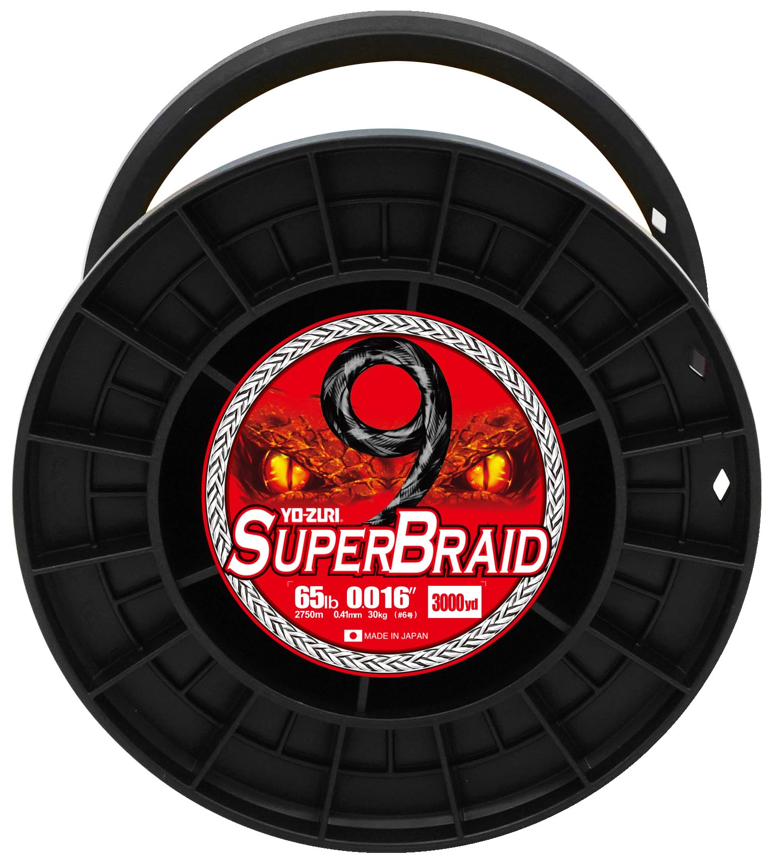 

Плетеный шнур PE Super Braid 9 3000 ярдов 65 фунтов Белый цвет YO-ZURI белый