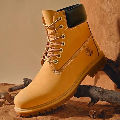Stivali alti da uomo Scarpe in pelle di alta qualità da donna Scarpe da ginnastica per esterni da uomo Stivali alla caviglia antiscivolo con lacci per coppia Zapatillas Maschio
