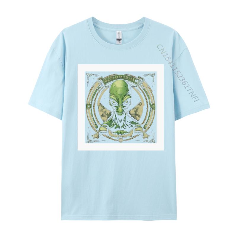 Ethereal Emissary Alien TShirt New Design Boy T Shirt Brand New Funny Alien Tee For Guys Black Graphic T Shirts