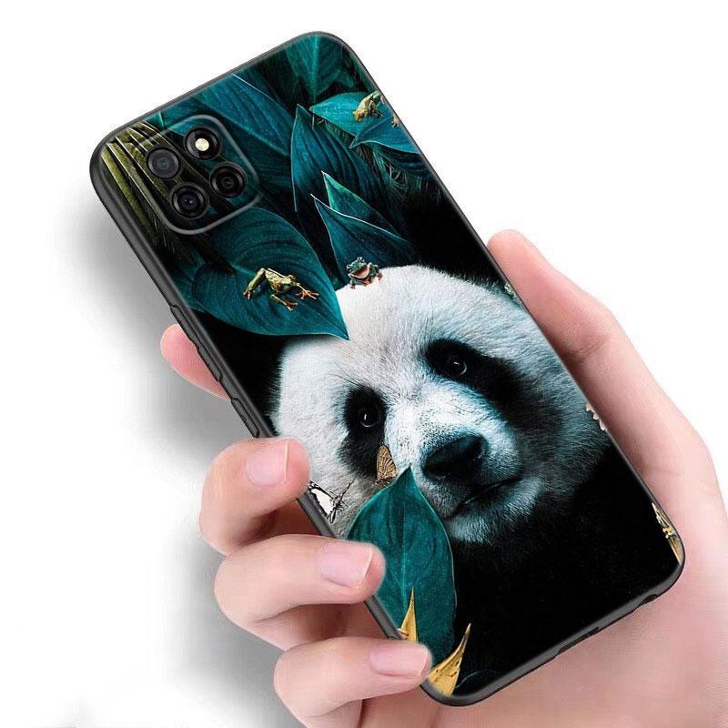 Panda Chinese Bear Phone Case For Samsung A04 A21 A30 A50 A52 S A13 A14 A22 A23 A32 A53 A73 5G A11 A12 A31 A33 A51 A70 A71 A72