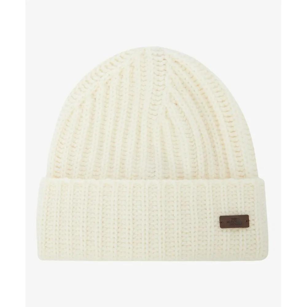 The North Face THE NORTH FACE NE3BR83A Oblique Bold Beanie CREAM CREAM
