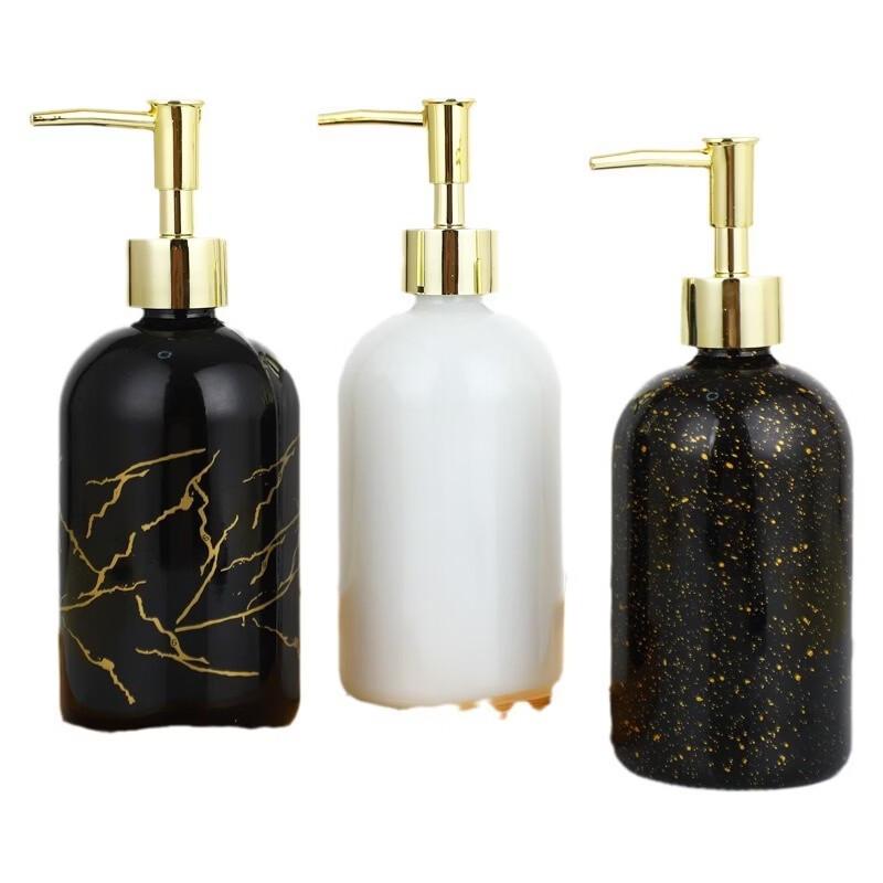 OIMG Marble Pattern Lotion Dispenser Bottle