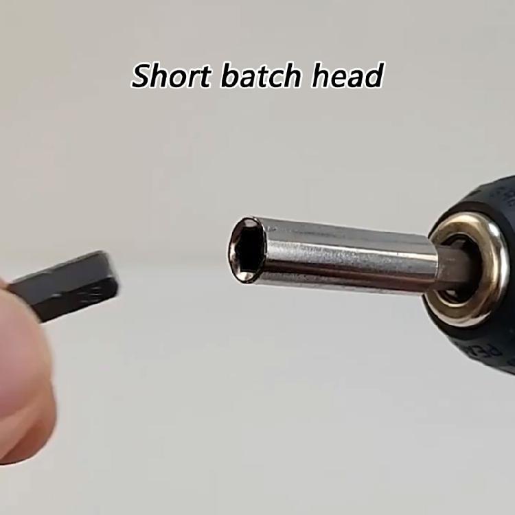 6 Piece Steel Tamper Resistant Bit Set 1/4" Hexagonal Shank Magnetic Screwdriver Bit For Various Applications