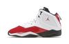 B'Loyal Mid Top Vintage Basketball Shoes White Black Red Children Aged 3 7 Years Old CK1426-106