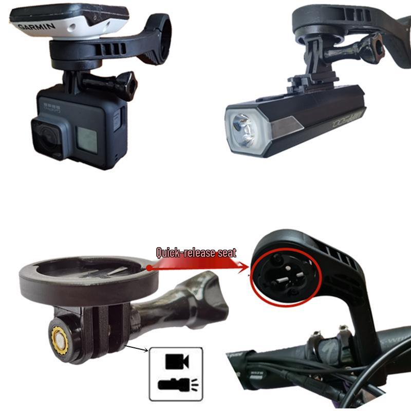 Schnelllösehalterung für Garmin 520 Plus, 530, 830, 1030 Fahrradcomputer und GoPro Kameraadapter