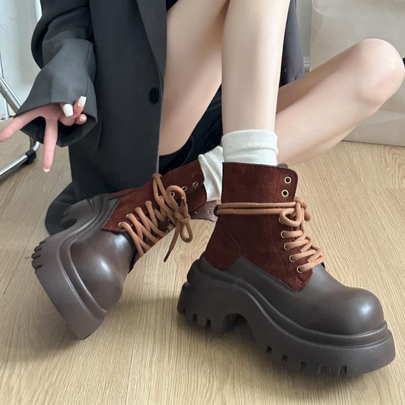 

Женские ботильоны на плоской подошве, на платформе, спортивные, повседневные, дизайнерские, зимние ботинки 2025, новые, готические, челси 40