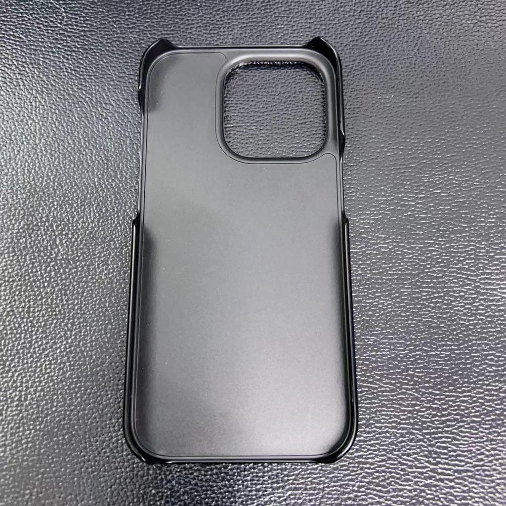 Inner Groove Material Suitable for IPhone15promax Protective Case, Half-pack Hard Shell, Apple 14plus Mobile Phone Case