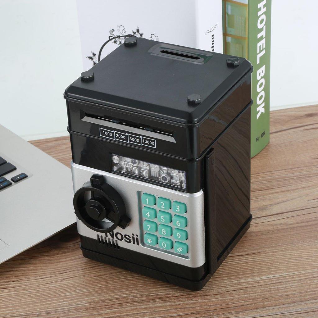 Buy Sensor Money Eating Lock Money Box Code Safe Coin Cash Saving Piggy
