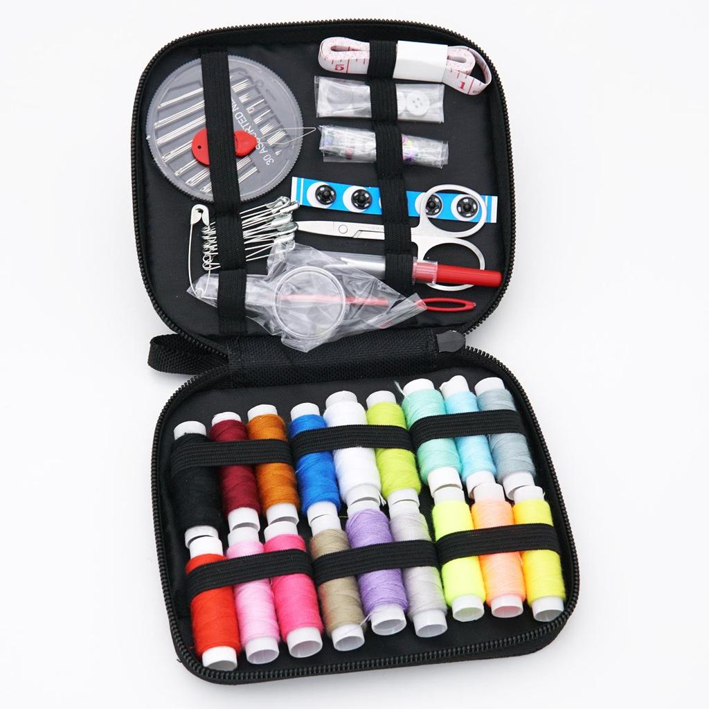 Hochwertiges tragbares Nadel- und Faden-Set: Praktischer Nähkasten mit Mini-Familienwerkzeugen