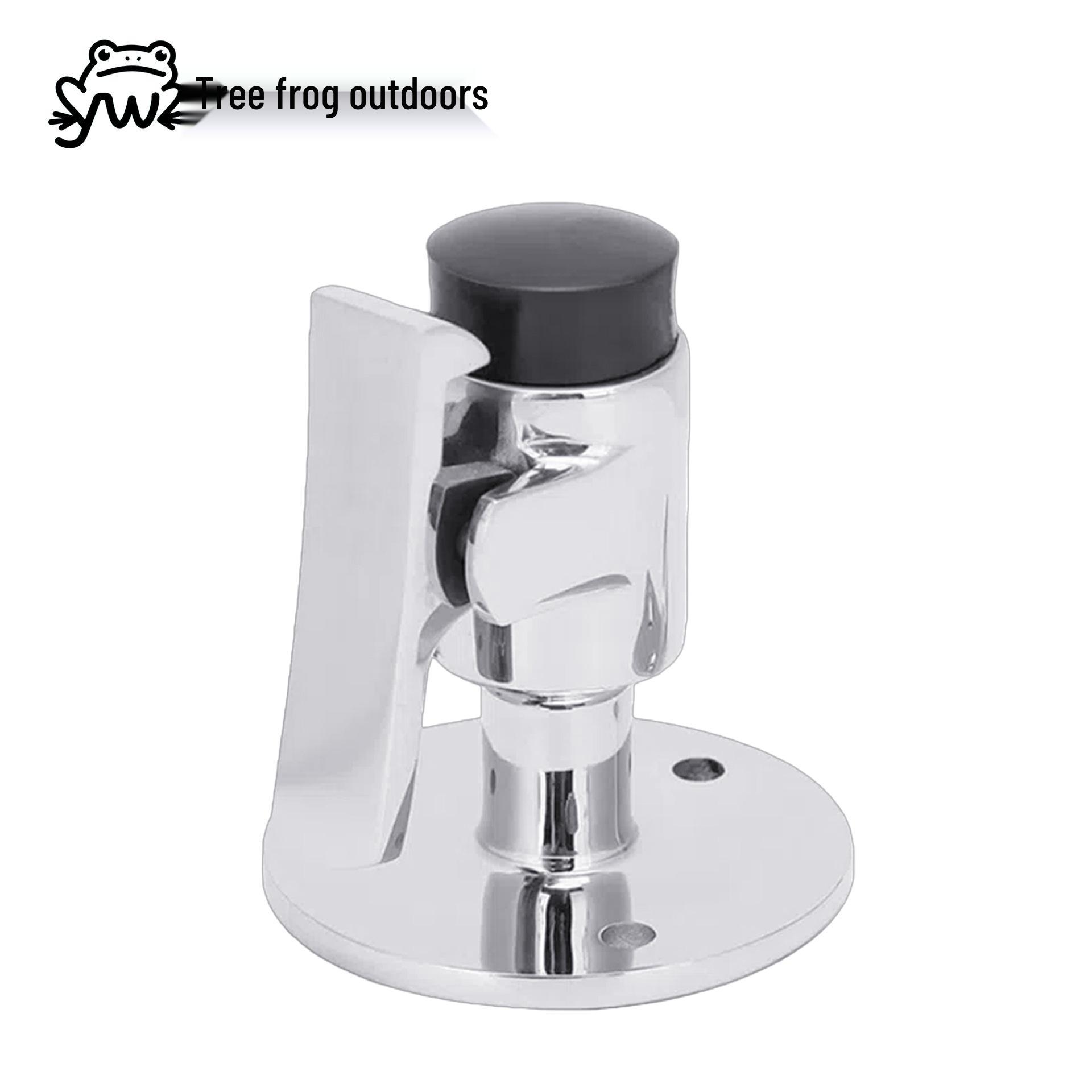 

316 Stainless Steel No-Drill Door Stopper for Boats - Thickened Anti-Collision Hook and Yacht Hardware Accessories.