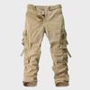Men's Loose-Fit Overalls: Windproof, Wear-Resistant, Casual Trousers with Multiple Pockets