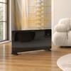 Electric radiator, 2000 W, floor or wall-mounted, LED display, timer, thermostat, remote