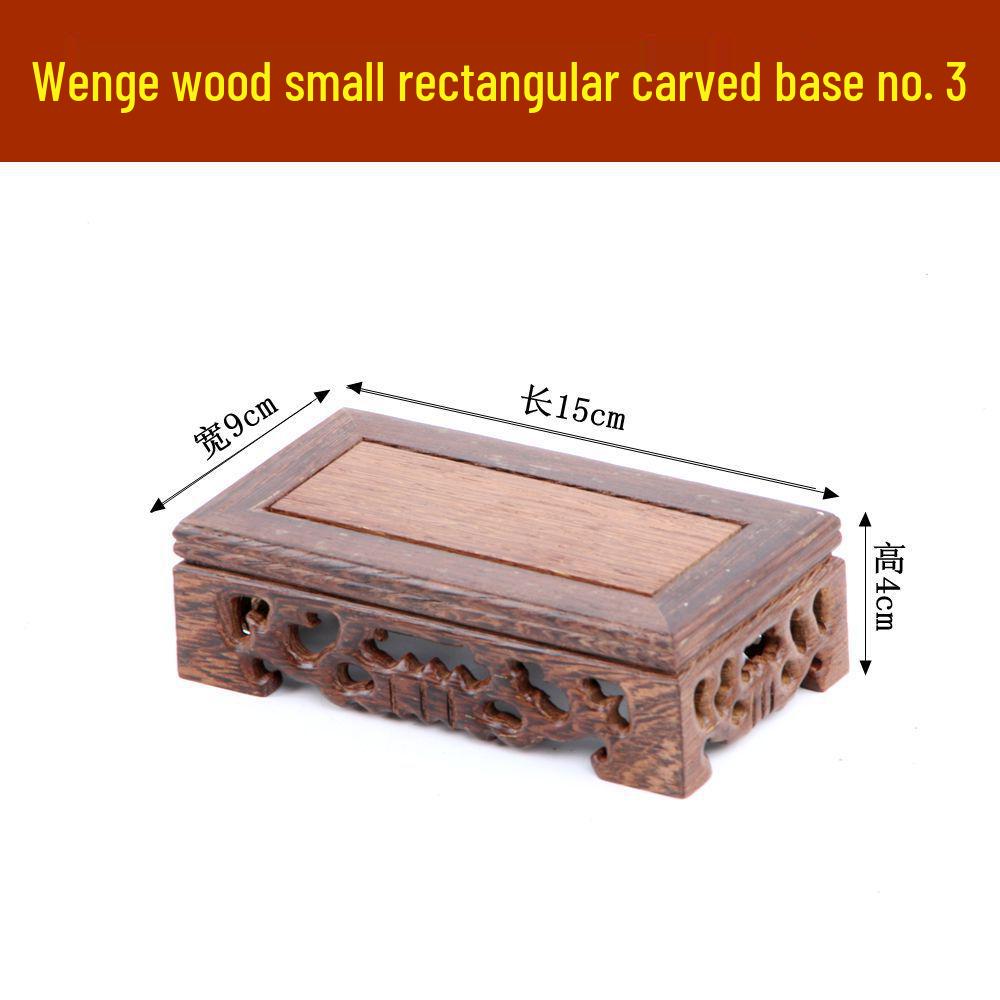 Solid Wood Tea Ceremony Stand for Teapot, Kettle, Vase, Bonsai, Buddha Ornament.