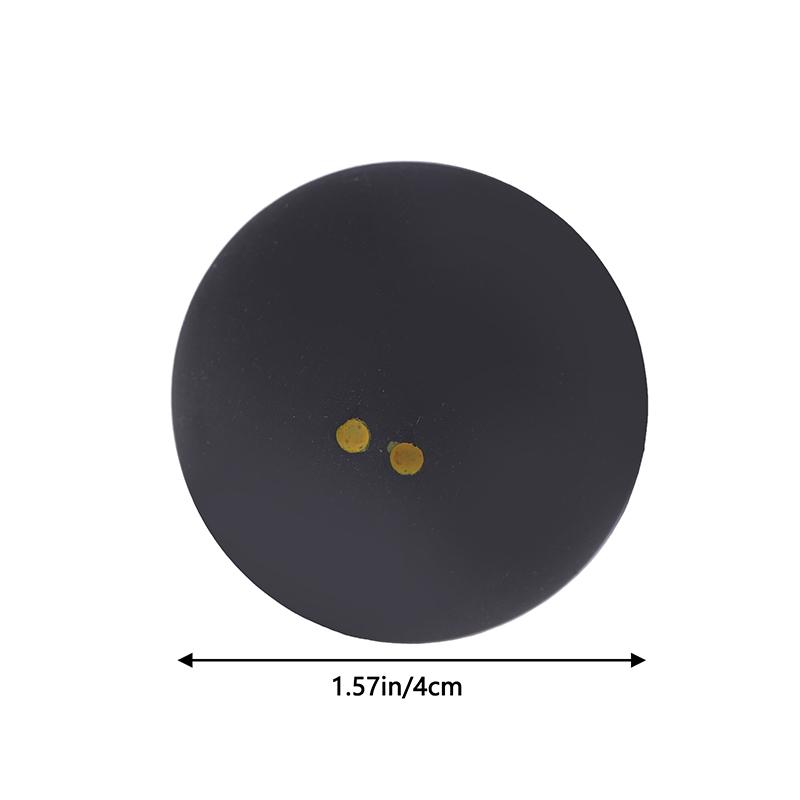

&1Pc Double Yellow Point Squash Balls Rubber Squash Racquet Balls Squash Speed Training For Double Yellow Dots Squash Ball
