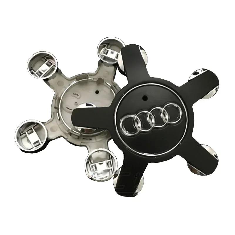 4pcs 135MM Car Hub Caps 4F0601165N For a5 A4 A5 A6 A7 A8 Q5 Accessories Auto Wheel Center Cap Hubcap Rim Covers Car Decoration5a