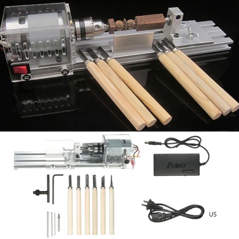 Mini Lathe Beads Machine Pearl Lathe DIY Woodworking Lathe Machines Quality Alloy Steel Long Lasting Durability