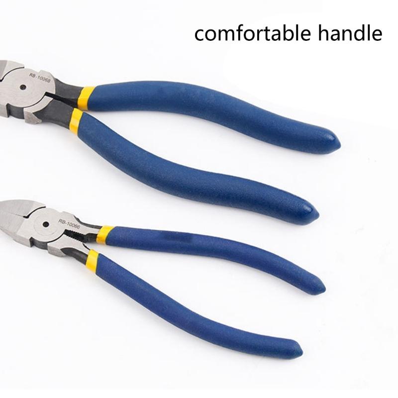 Diagonal Cutter Diagonal Cutting Pliers Wire Stripping Tool Side Cutter Cable Burrs Electricians Repair Tool