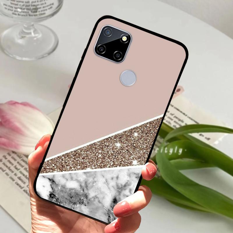 For Realme C25s C25 Case Silicone Soft TPU Cool Phone Cover for Realme C21 C21Y C25 C25s Cases RealmeC25 C 25S C 21 Funda Capa